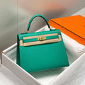 Hermes Sellier Kelly Epsom Leather Bag H213009 - 25cm x17 x 7 cm - View 1