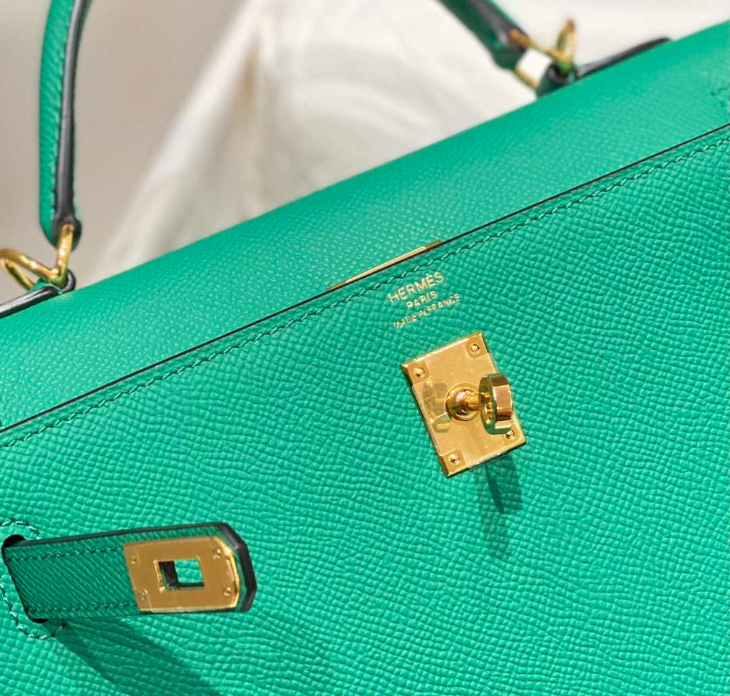 Hermes Sellier Kelly Epsom Leather Bag H213009
