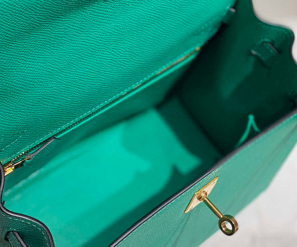 Hermes Sellier Kelly Epsom Leather Bag H213009