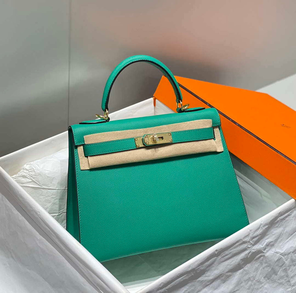 Hermes Sellier Kelly Epsom Leather Bag H213009