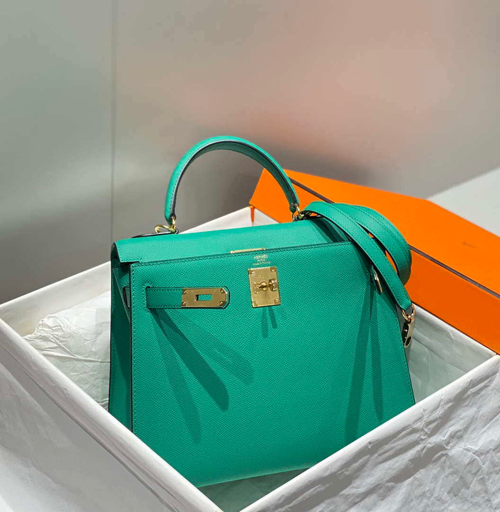 Hermes Sellier Kelly Epsom Leather Bag H213009