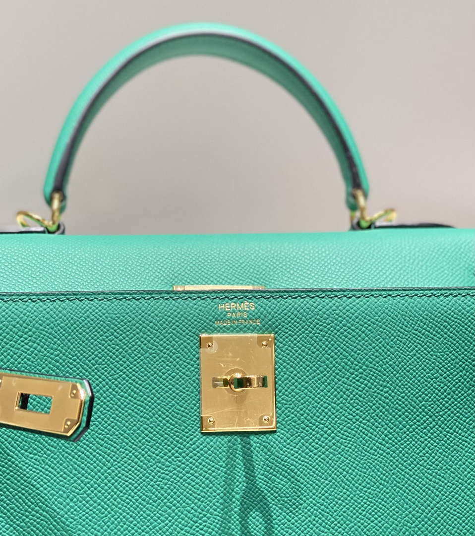 Hermes Sellier Kelly Epsom Leather Bag H213009