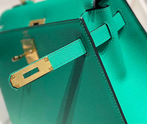 Hermes Sellier Kelly Epsom Leather Bag H213009 - 25cm x17 x 7 cm - View 15