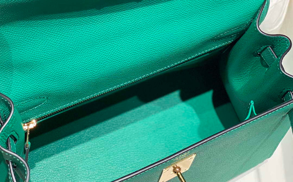 Hermes Sellier Kelly Epsom Leather Bag H213009