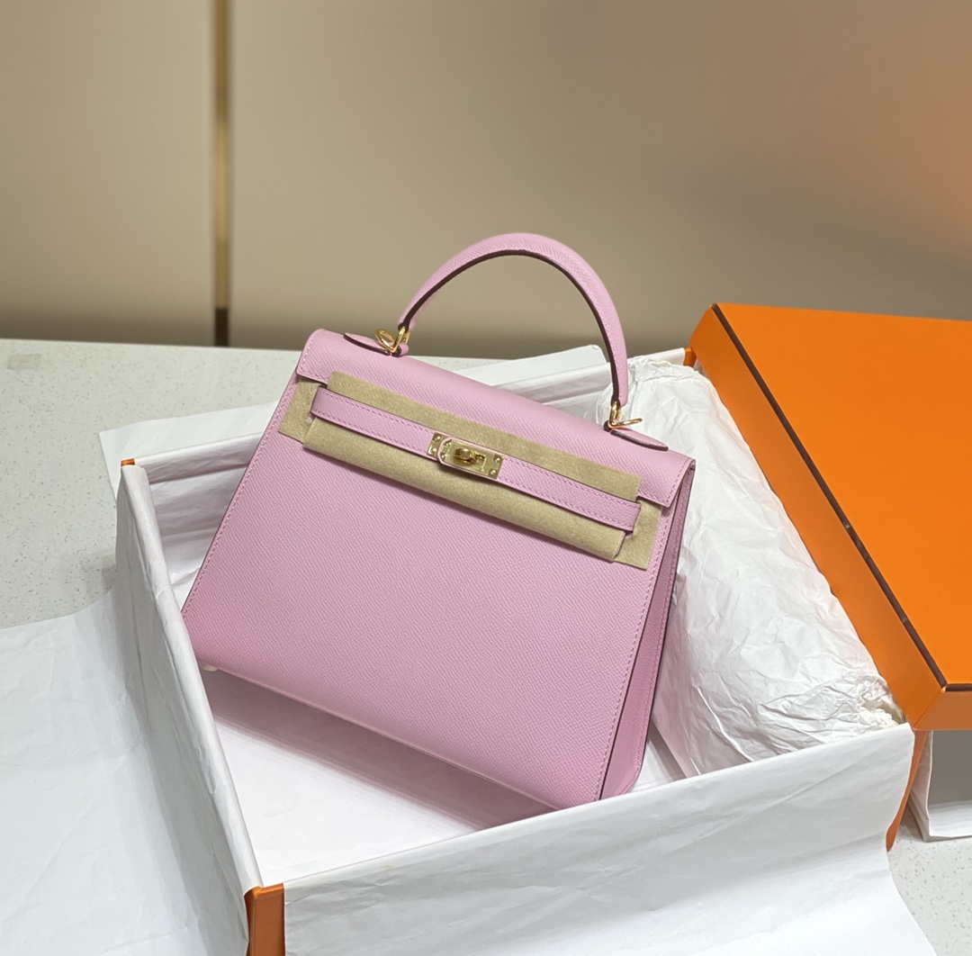 Hermes Sellier Kelly Epsom Leather Bag H213010