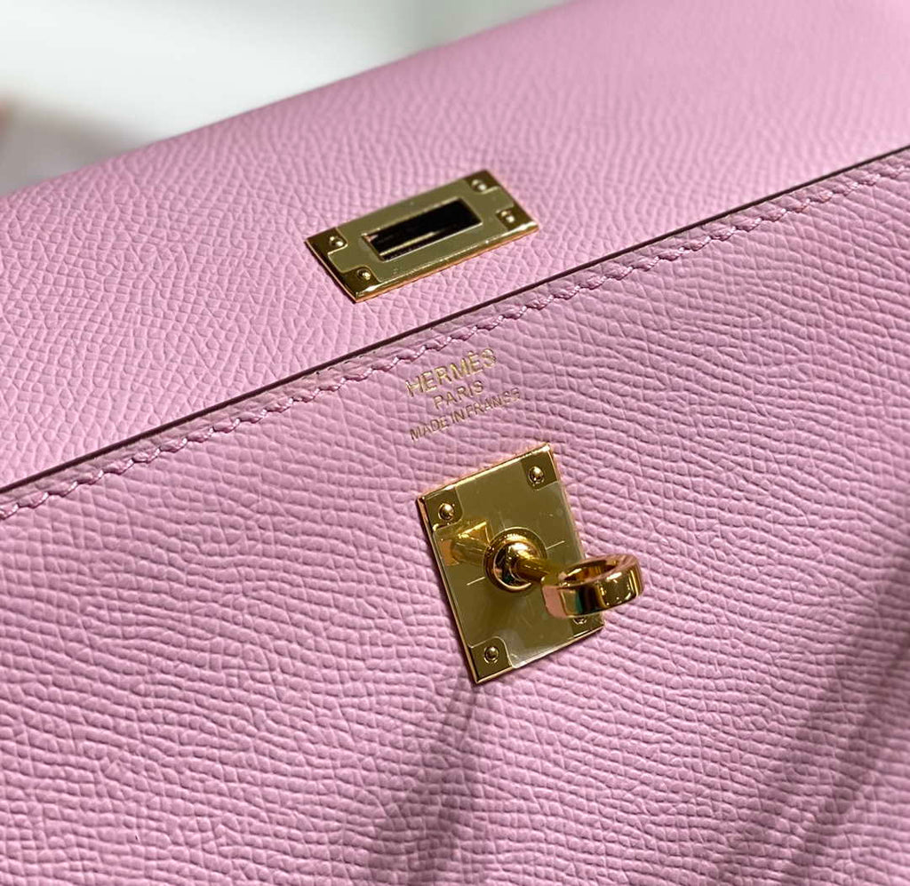 Hermes Sellier Kelly Epsom Leather Bag H213010