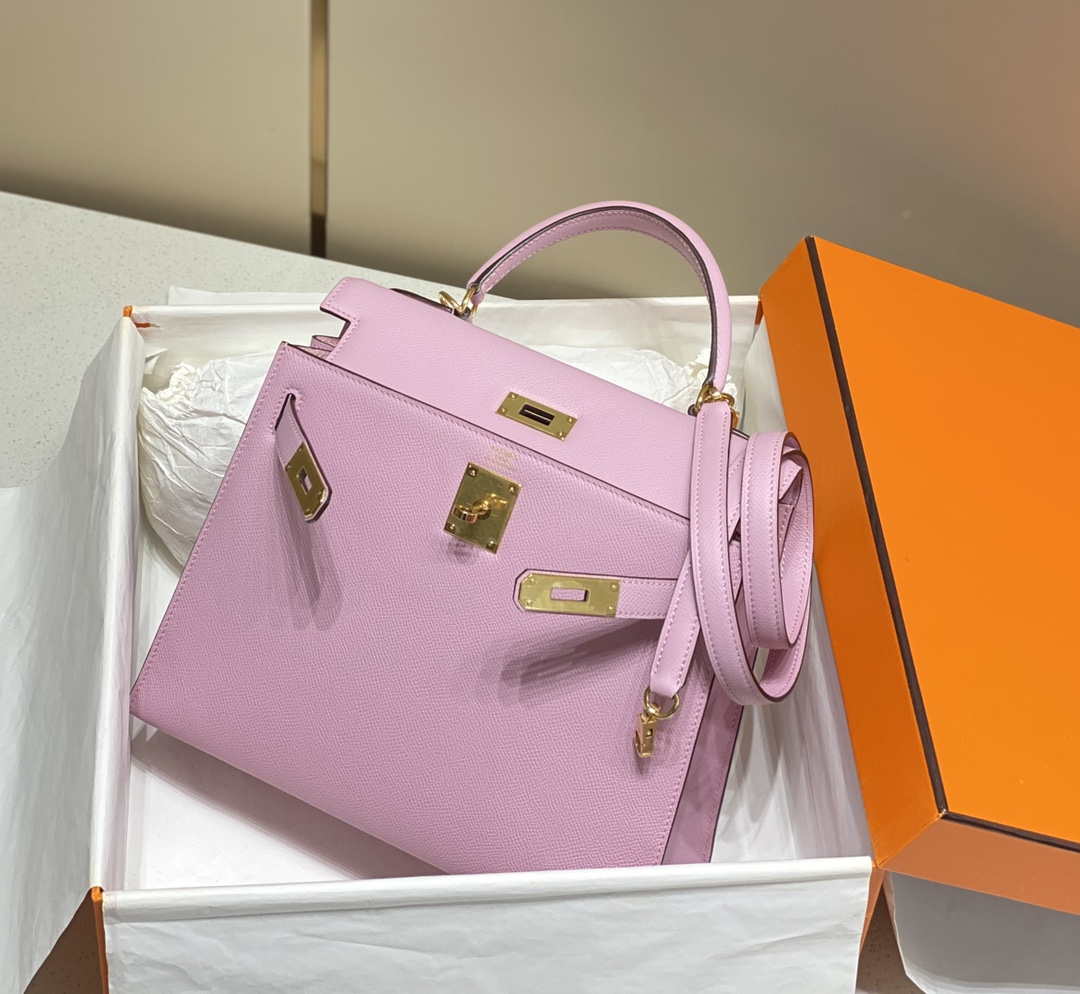 Hermes Sellier Kelly Epsom Leather Bag H213010