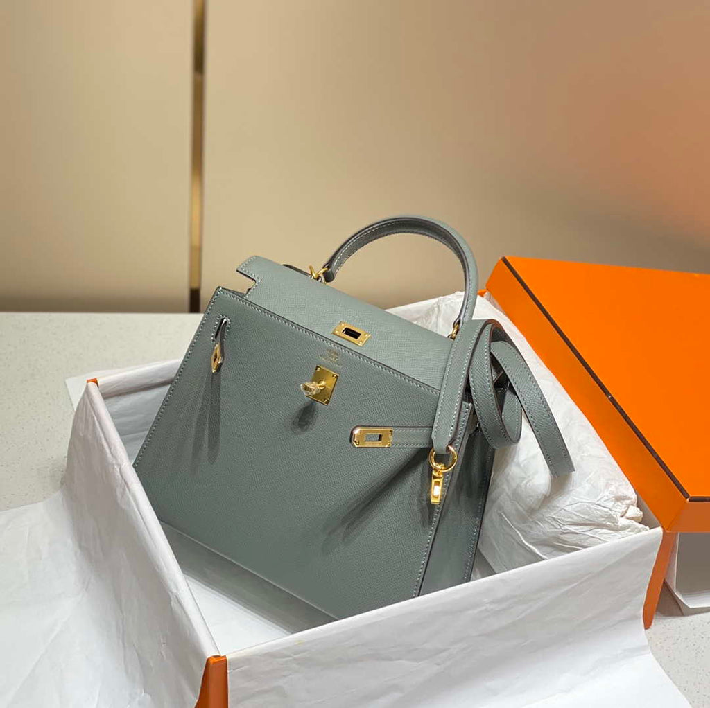 Hermes Sellier Kelly Epsom Leather Bag H213011
