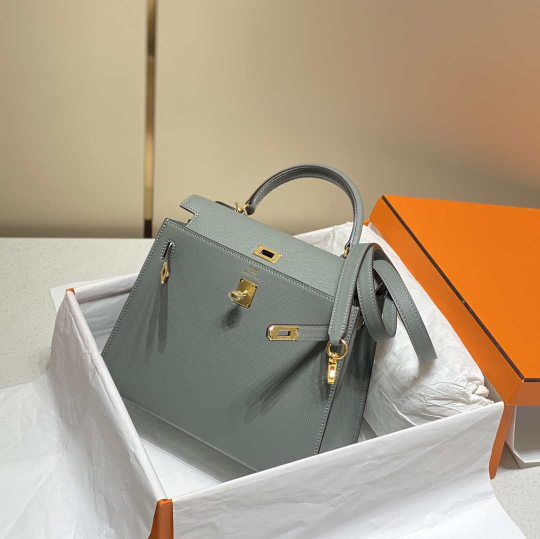 Hermes Sellier Kelly Epsom Leather Bag H213011