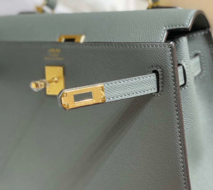 Hermes Sellier Kelly Epsom Leather Bag H213011 - 25cm x17 x 7 cm - View 5