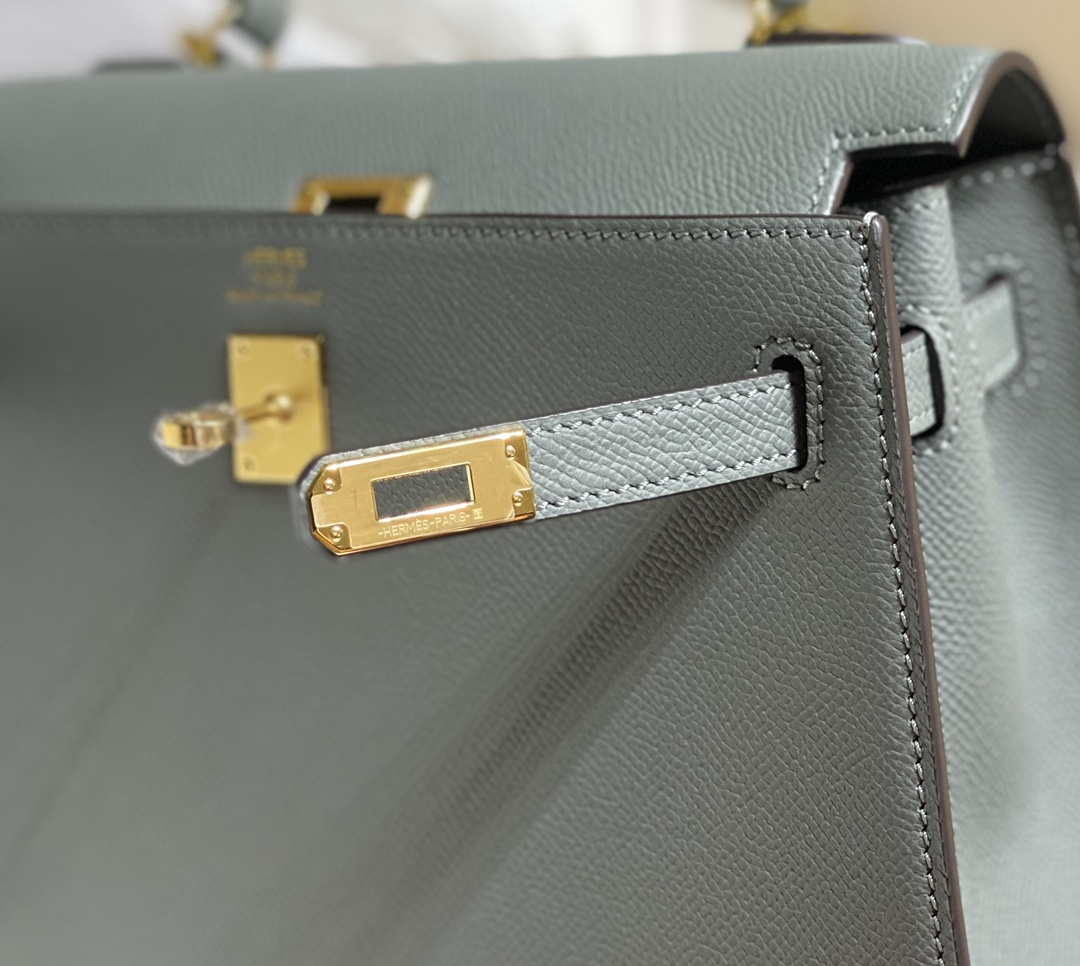 Hermes Sellier Kelly Epsom Leather Bag H213011