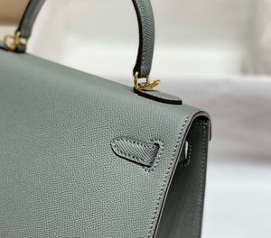 Hermes Sellier Kelly Epsom Leather Bag H213011 - 25cm x17 x 7 cm - View 7