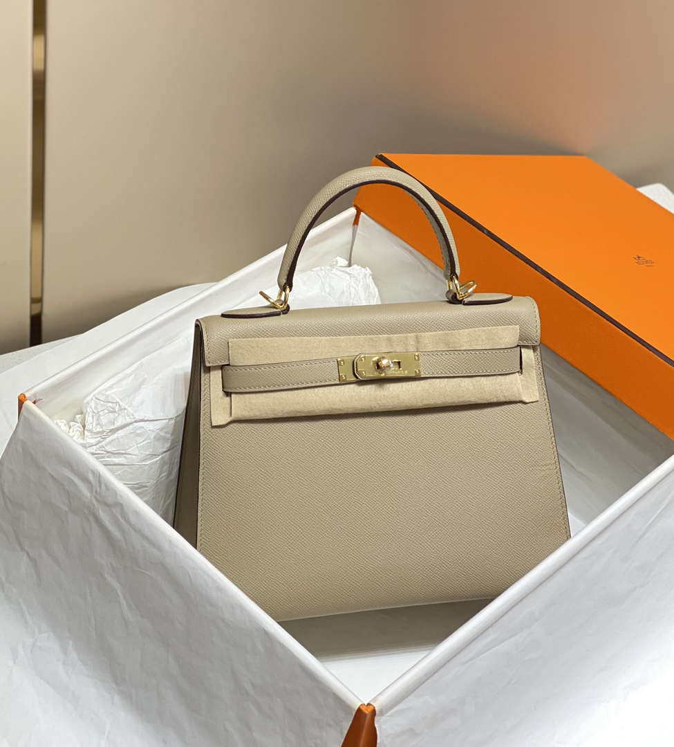 Hermes Sellier Kelly Epsom Leather Bag H213012
