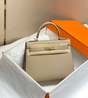 Hermes Sellier Kelly Epsom Leather Bag H213012 - 25cm x17 x 7 cm - View 1