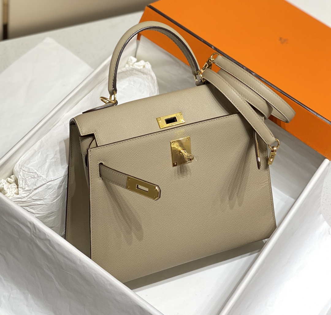 Hermes Sellier Kelly Epsom Leather Bag H213012