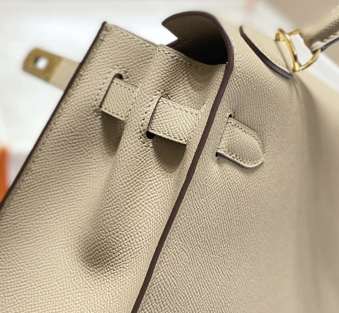 Hermes Sellier Kelly Epsom Leather Bag H213012