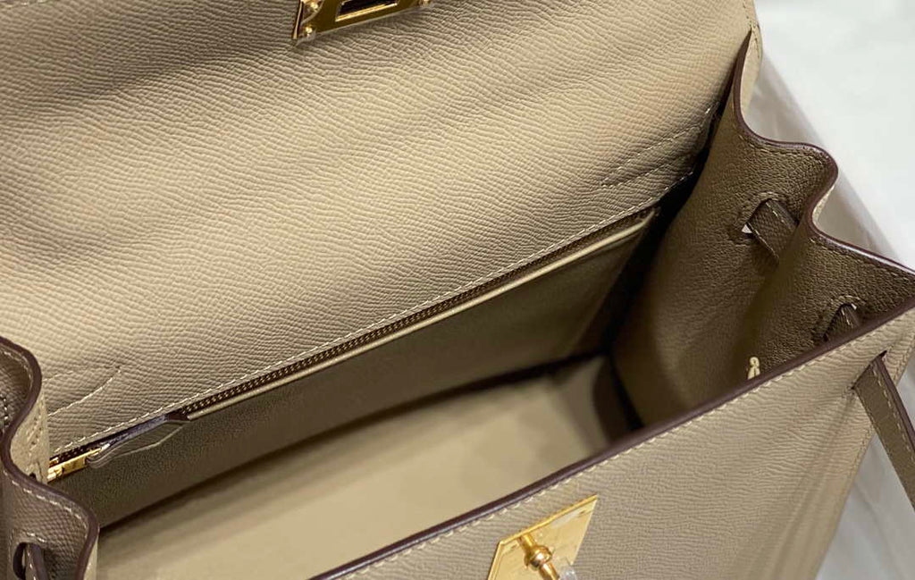 Hermes Sellier Kelly Epsom Leather Bag H213012