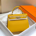 Hermes Sellier Kelly Epsom Leather Bag H213013 - 25cm x17 x 7 cm - View 1