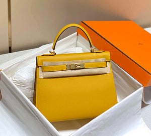 Hermes Sellier Kelly Epsom Leather Bag H213013 - 25cm x17 x 7 cm - View 1