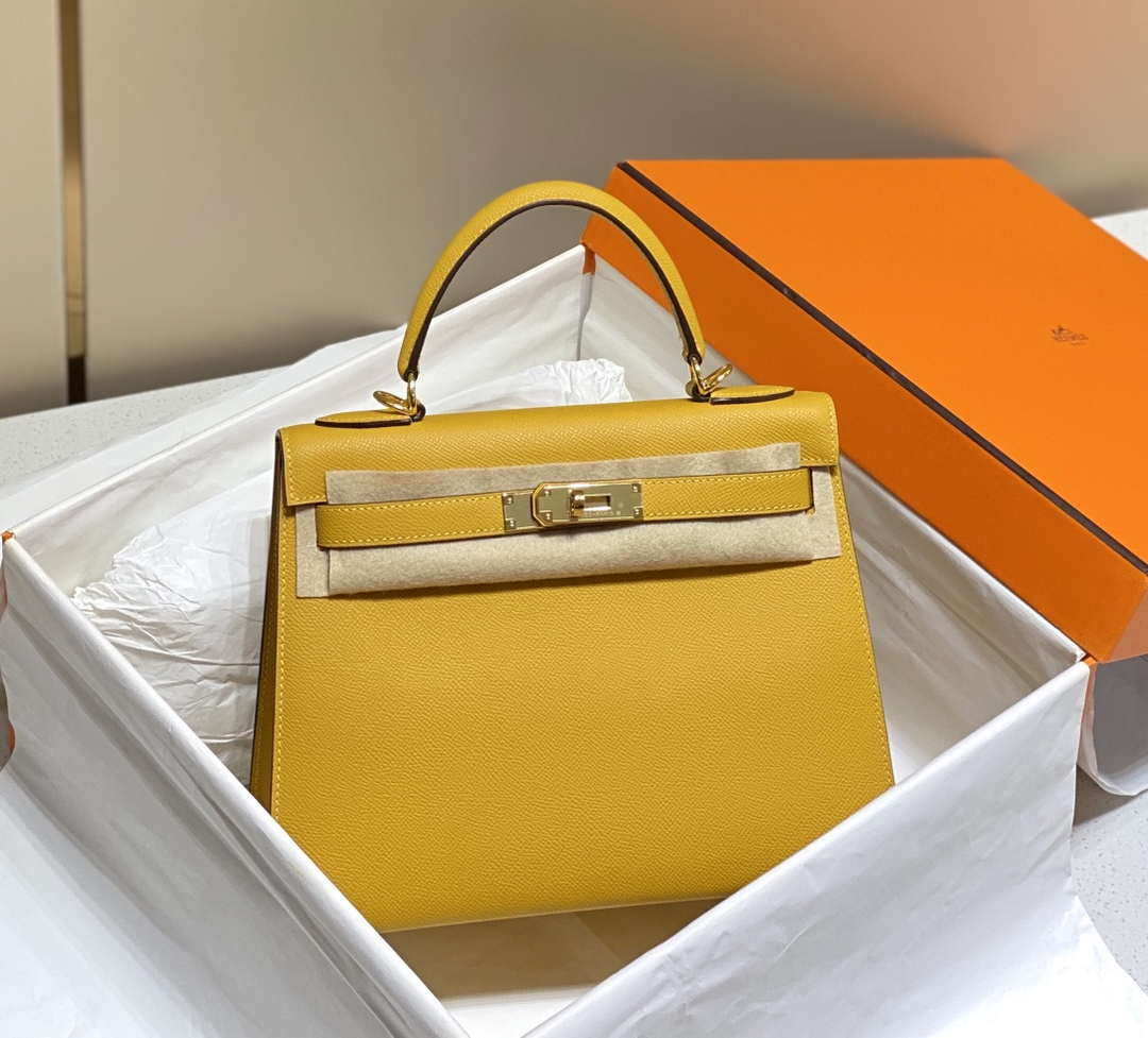 Hermes Sellier Kelly Epsom Leather Bag H213013