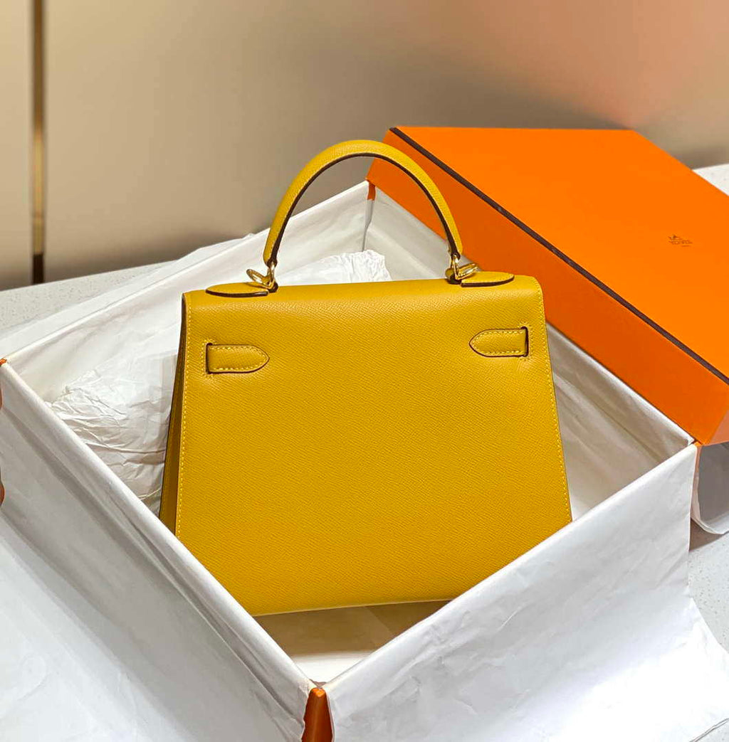 Hermes Sellier Kelly Epsom Leather Bag H213013