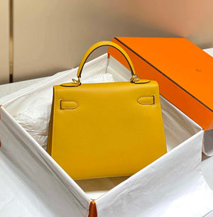 Hermes Sellier Kelly Epsom Leather Bag H213013 - 25cm x17 x 7 cm - View 2