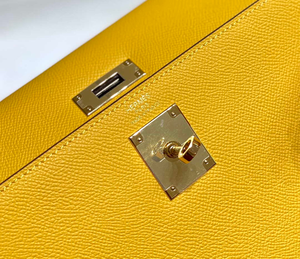 Hermes Sellier Kelly Epsom Leather Bag H213013