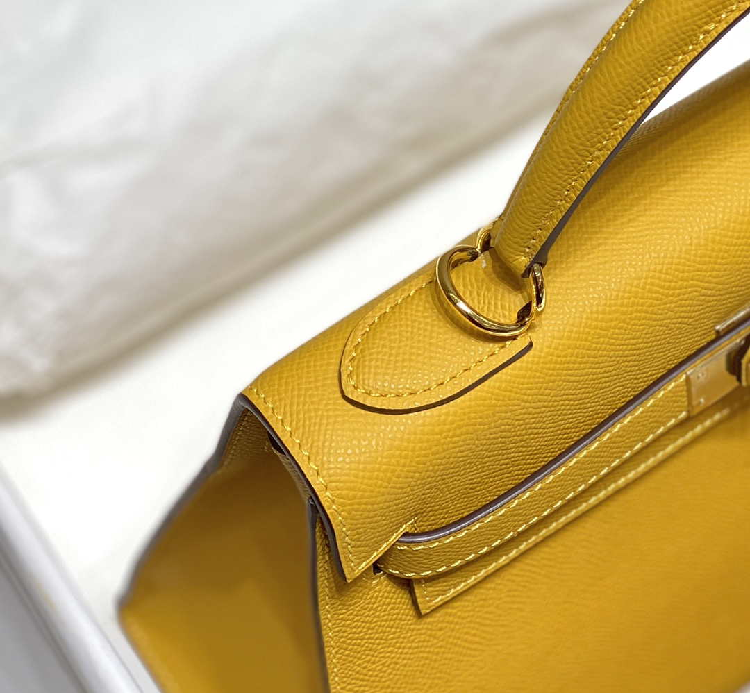 Hermes Sellier Kelly Epsom Leather Bag H213013