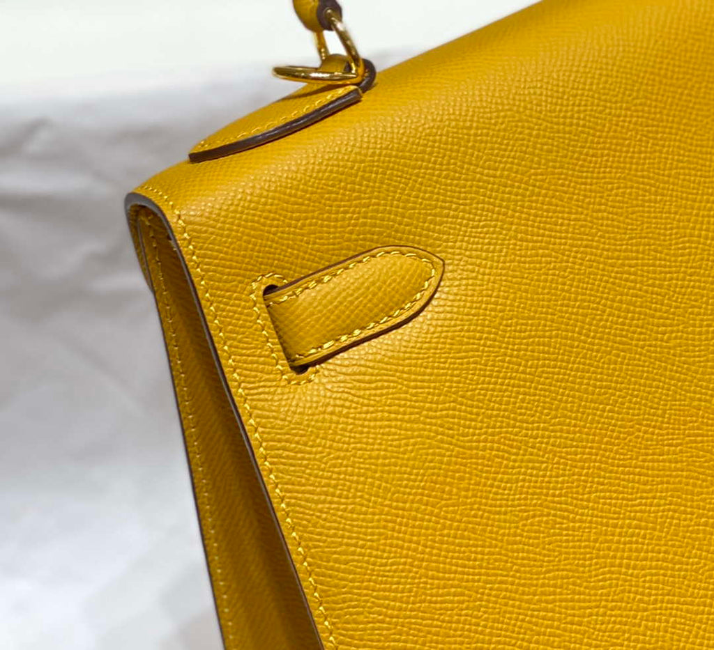 Hermes Sellier Kelly Epsom Leather Bag H213013