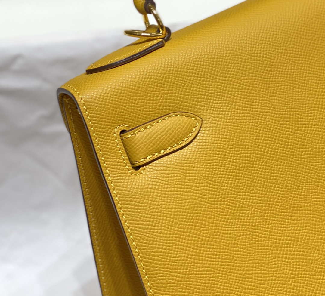 Hermes Sellier Kelly Epsom Leather Bag H213013