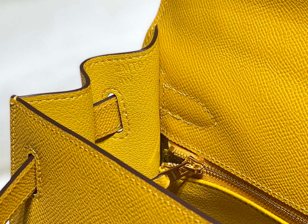 Hermes Sellier Kelly Epsom Leather Bag H213013