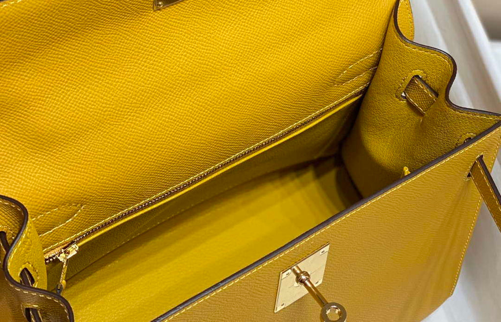 Hermes Sellier Kelly Epsom Leather Bag H213013