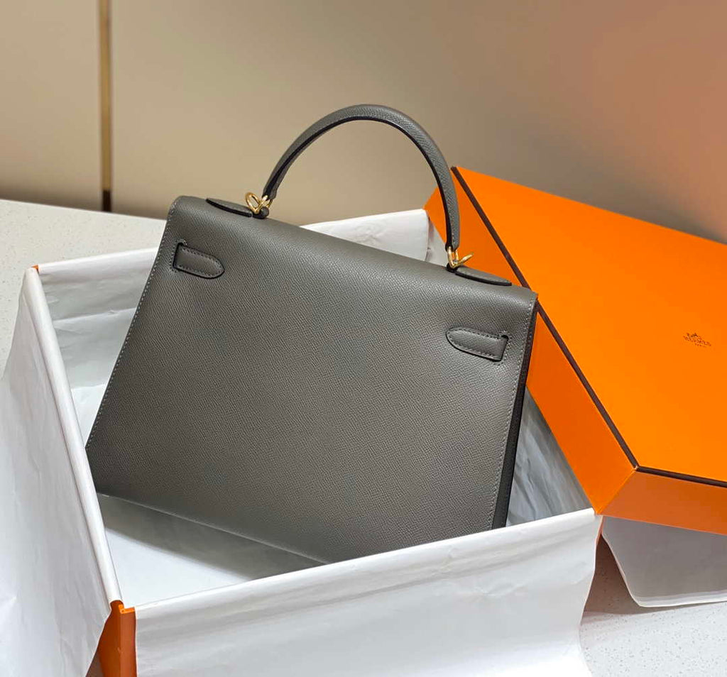 Hermes Sellier Kelly Epsom Leather Bag H213014