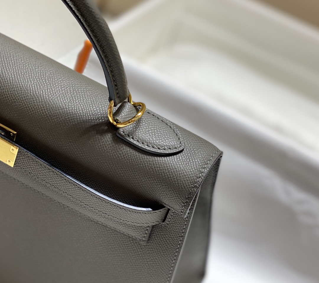 Hermes Sellier Kelly Epsom Leather Bag H213014