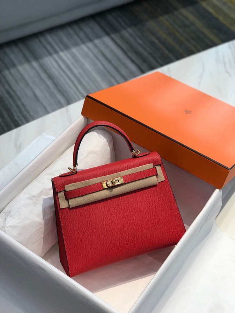 Hermes Sellier Kelly Epsom Leather Bag H213015