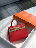Hermes Sellier Kelly Epsom Leather Bag H213015