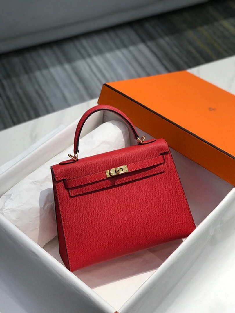 Hermes Sellier Kelly Epsom Leather Bag H213015