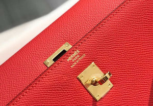 Hermes Sellier Kelly Epsom Leather Bag H213015 - 25cm x17 x 7 cm - View 5