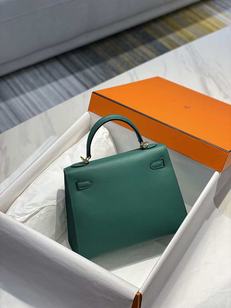 Hermes Sellier Kelly Epsom Leather Bag H213016