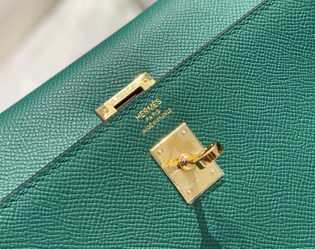 Hermes Sellier Kelly Epsom Leather Bag H213016