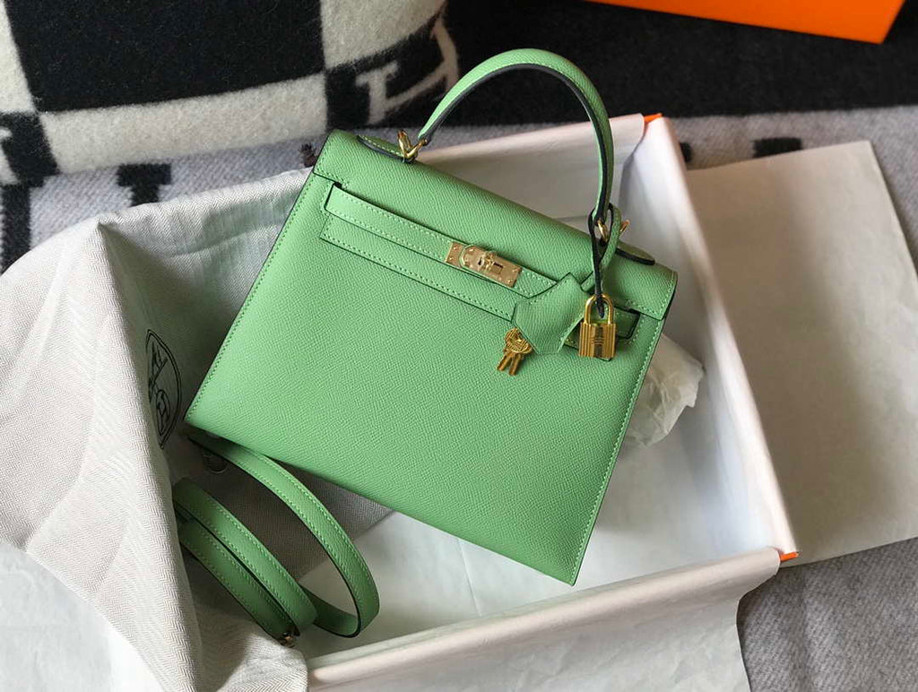 Hermes Sellier Kelly Epsom Leather Bag H213017