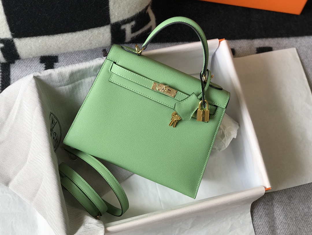 Hermes Sellier Kelly Epsom Leather Bag H213017