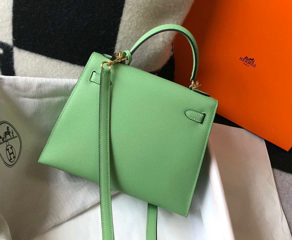 Hermes Sellier Kelly Epsom Leather Bag H213017