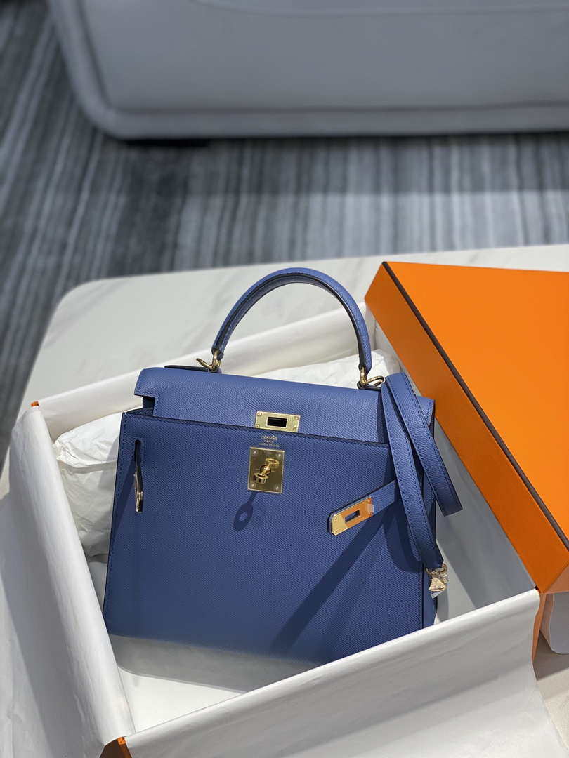 Hermes Sellier Kelly Epsom Leather Bag H213018