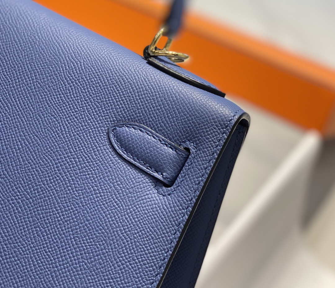 Hermes Sellier Kelly Epsom Leather Bag H213018