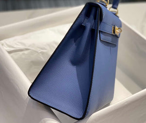 Hermes Sellier Kelly Epsom Leather Bag H213018 - 25cm x17 x 7 cm - View 7