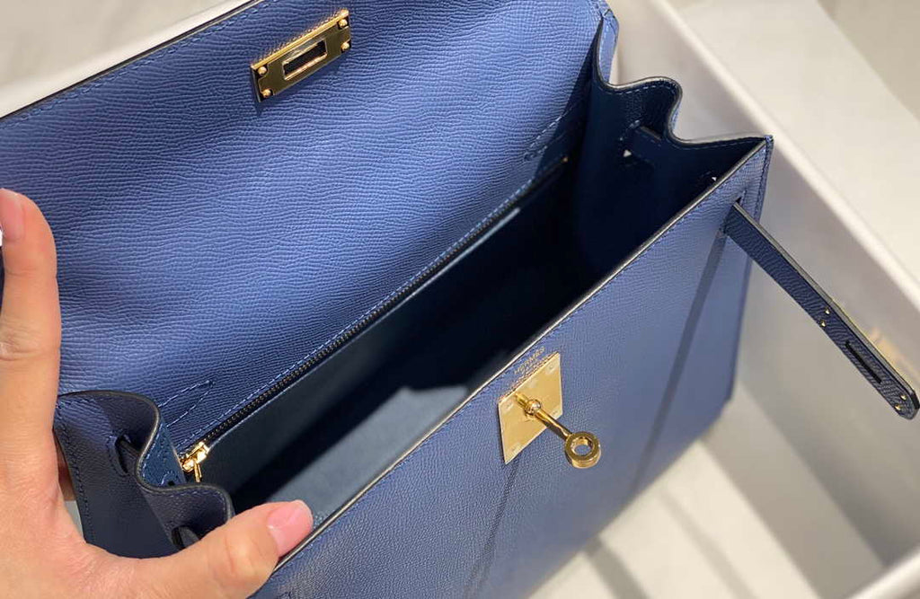 Hermes Sellier Kelly Epsom Leather Bag H213018