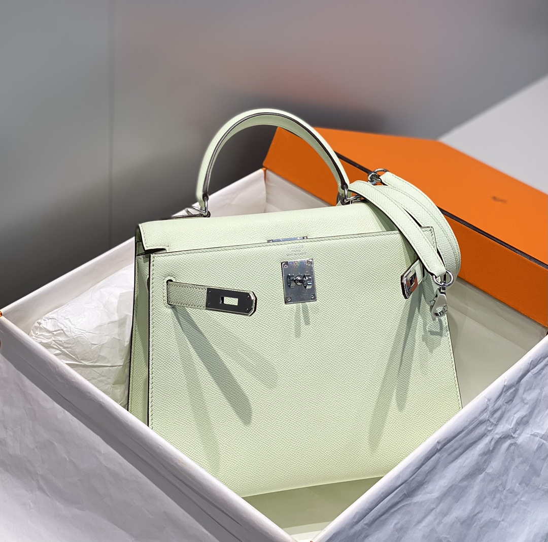 Hermes Sellier Kelly Epsom Leather Bag H213019