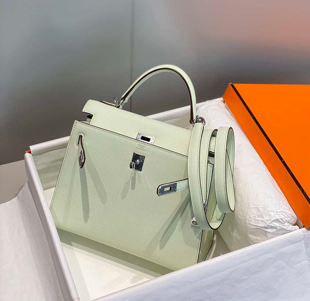 Hermes Sellier Kelly Epsom Leather Bag H213019