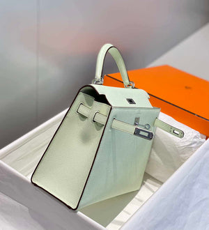 Hermes Sellier Kelly Epsom Leather Bag H213019 - 25cm x17 x 7 cm - View 13